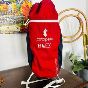 Cotopaxi Luzon 18L Backpack Del Dia Red Blue Drawstring Hiking Daypack HEFY
